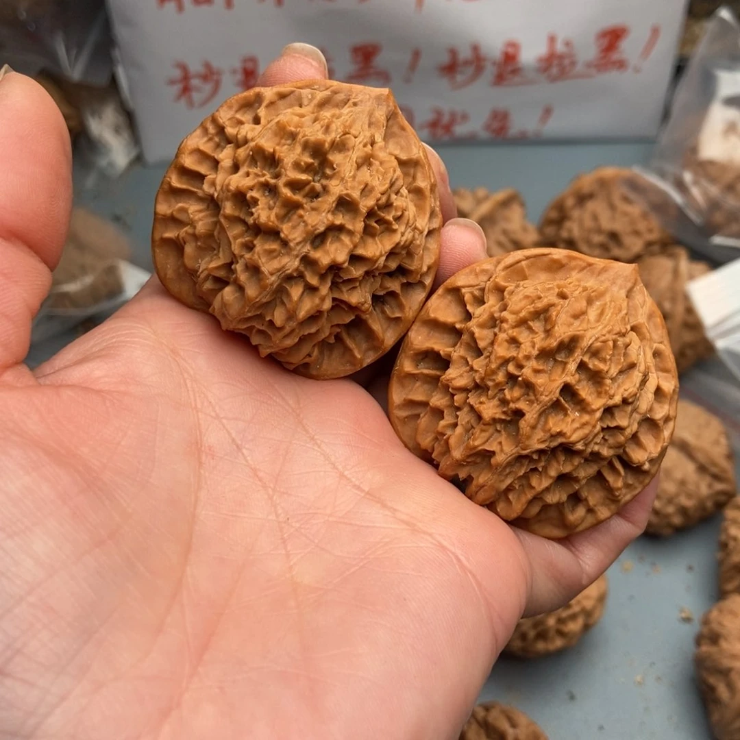 文玩核桃吊坠子**鱼金刚纹32