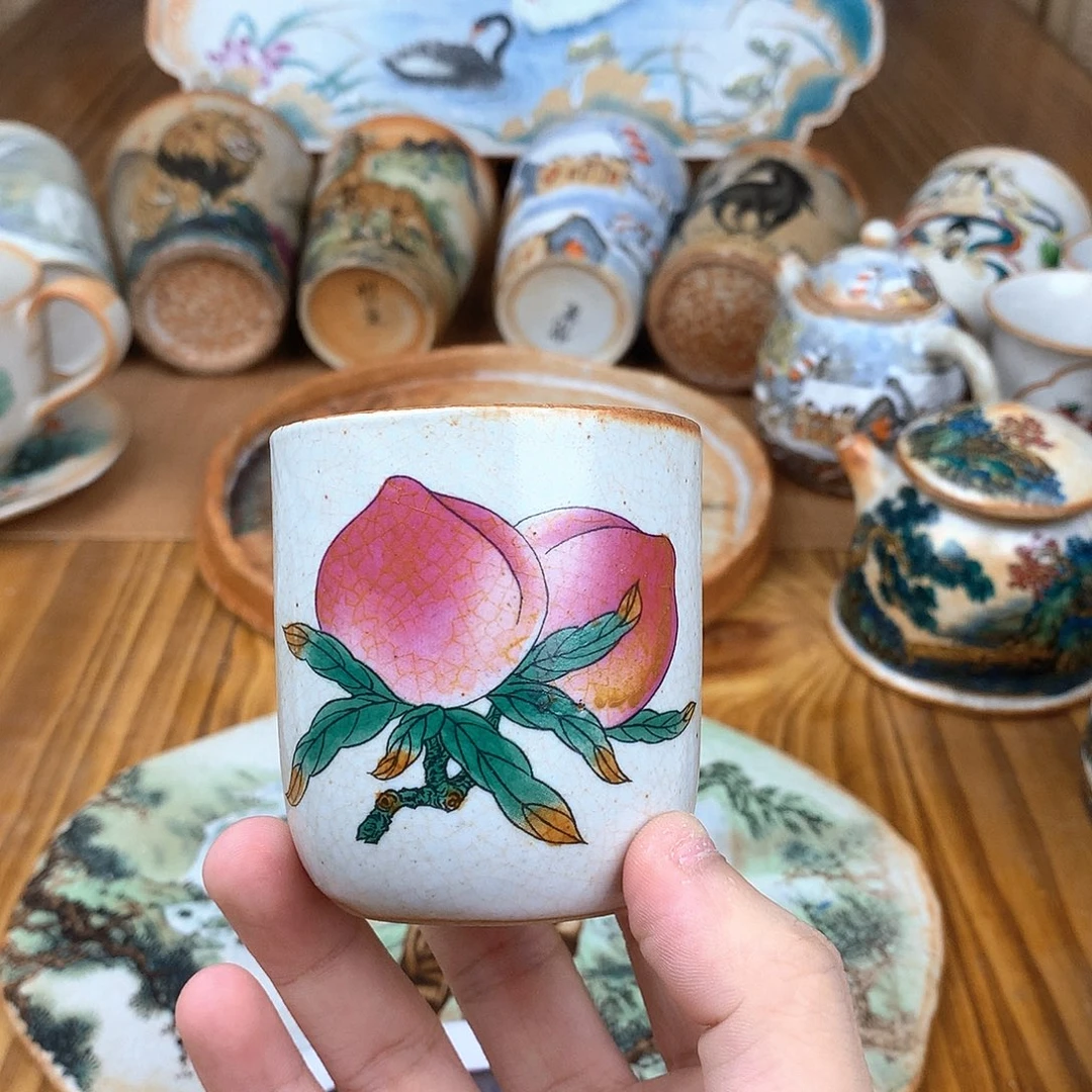 好***茶杯景德镇陶瓷手作
