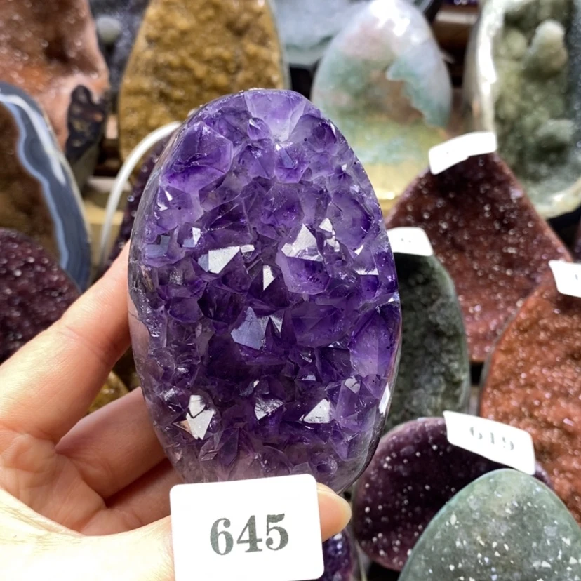 【闪购商品】未镶嵌大型摆件（非配饰）紫晶