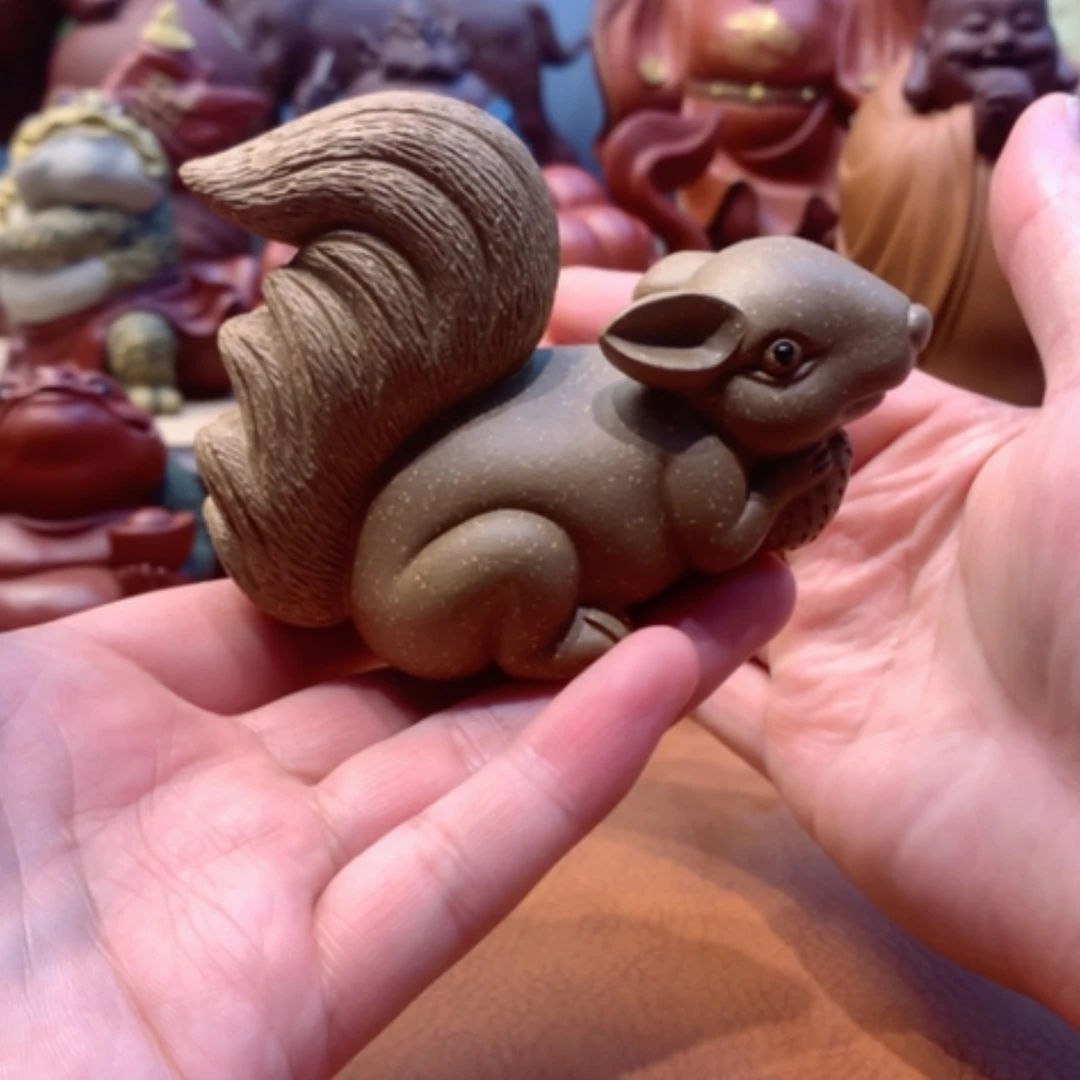 【闪购商品】紫砂茶宠紫砂壶手工