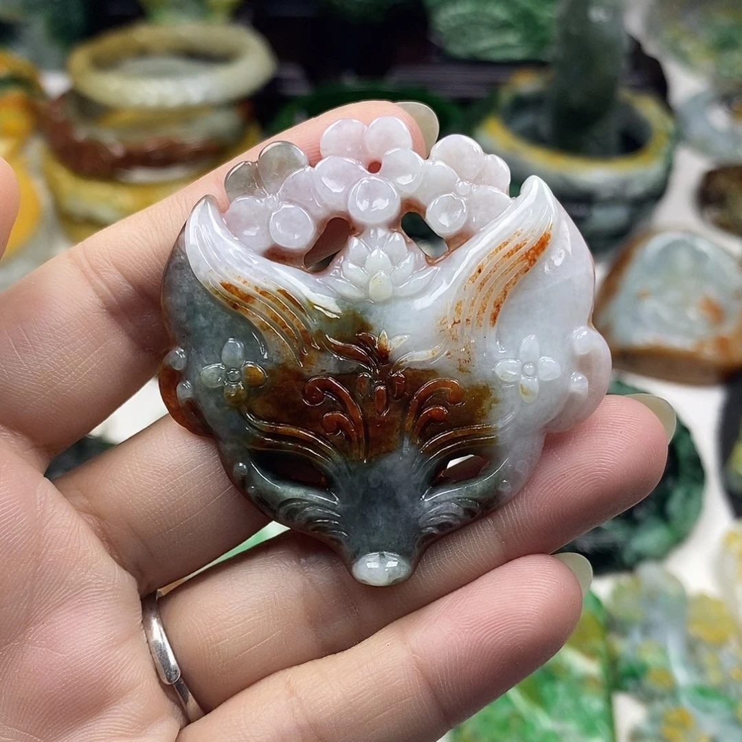 颈饰未镶嵌翡翠牌子