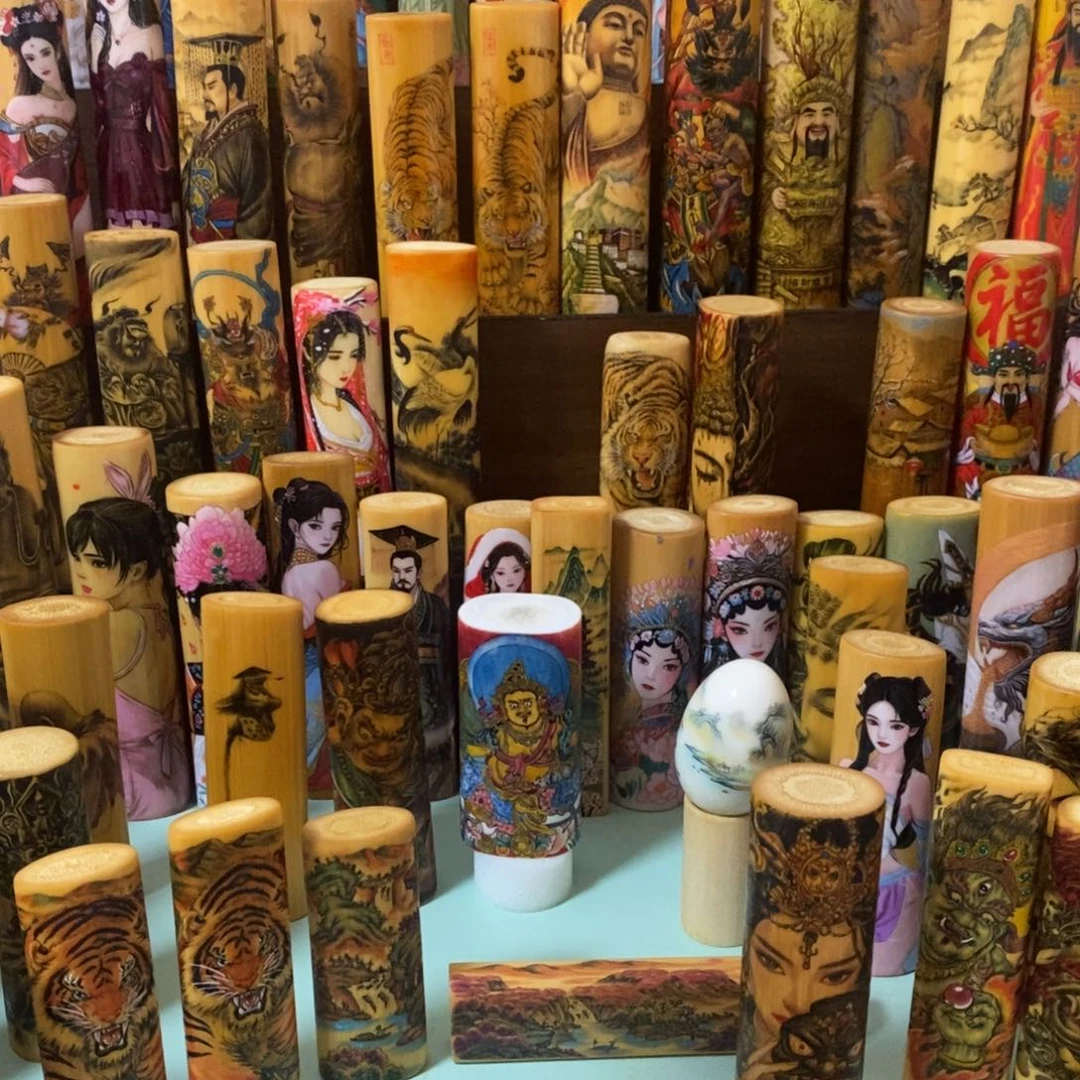 心****实心玉竹材质工艺