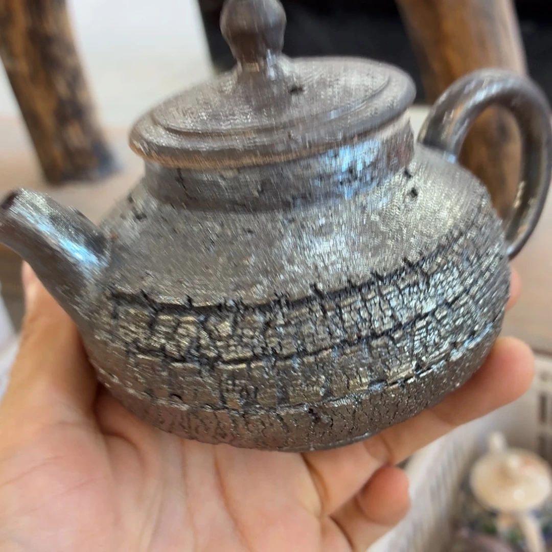 陶园柴烧，精品高货913泥纹