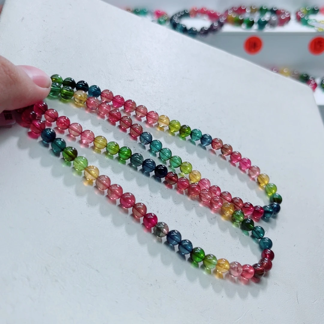 未镶嵌手链碧玺碧玺