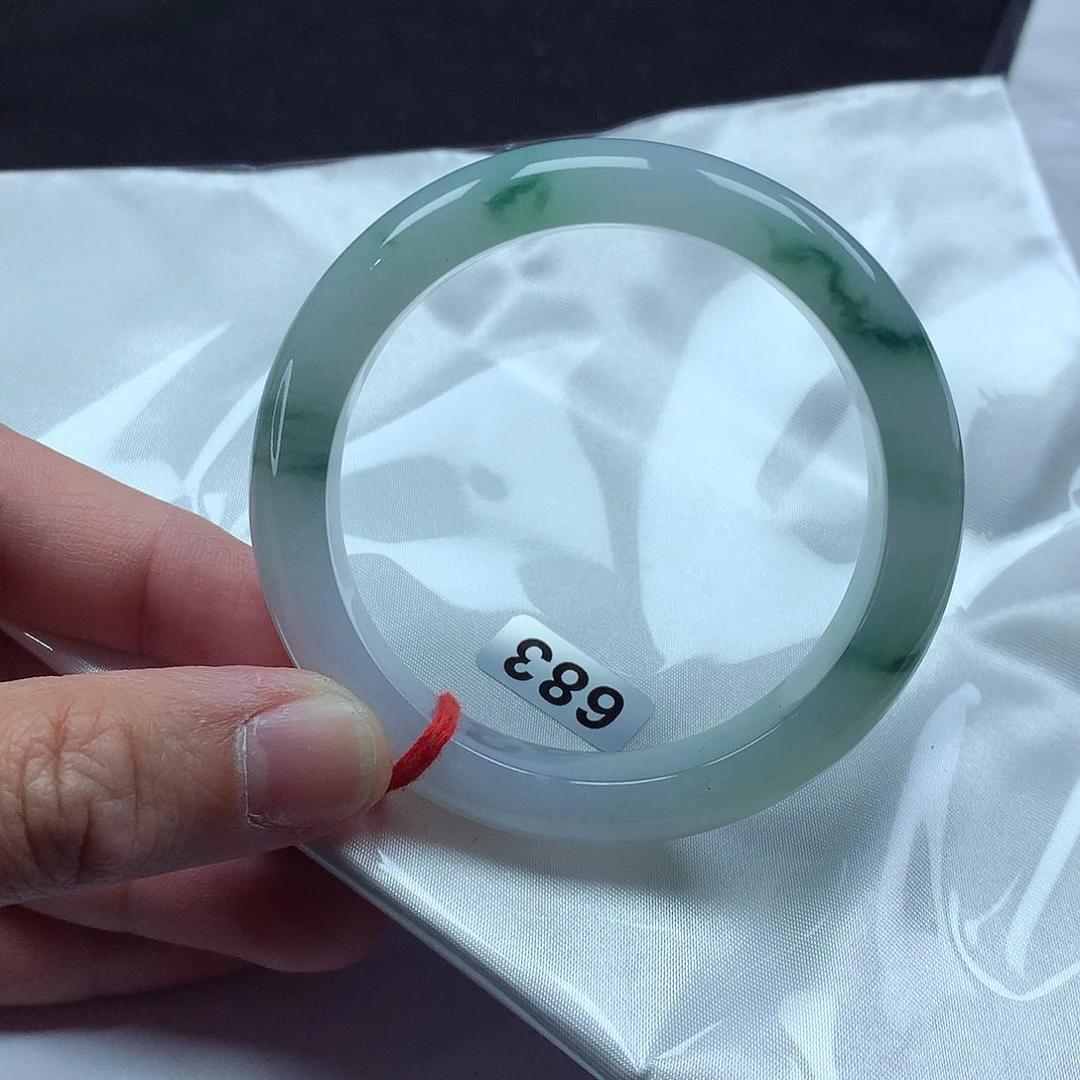 翡翠手镯未镶嵌54正圈