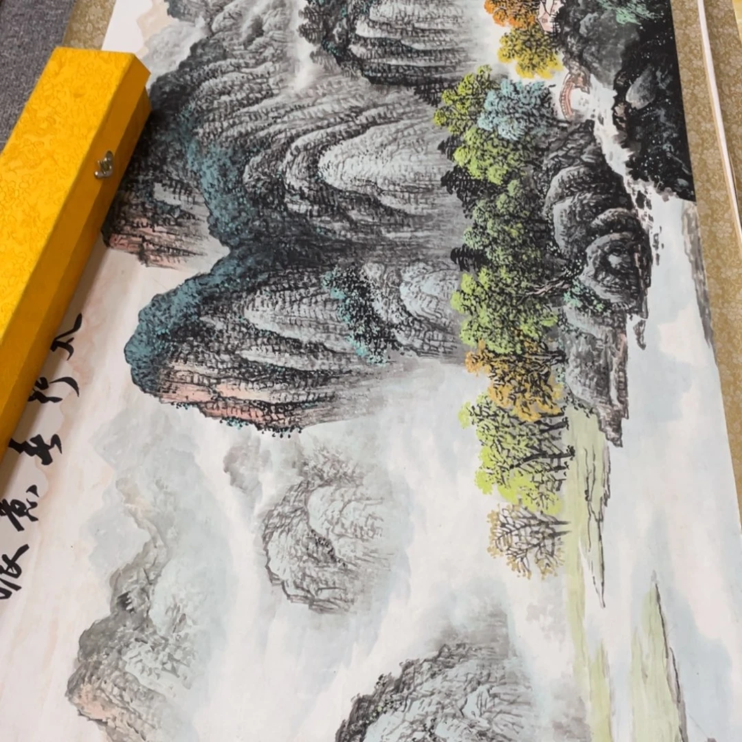 国画老师手笔手绘作品N