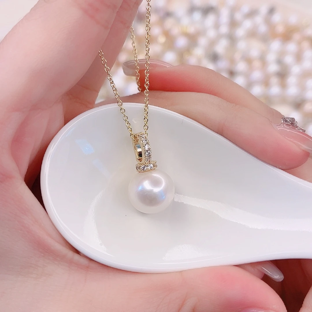 淡水珍珠吊坠(赠链)未镶嵌