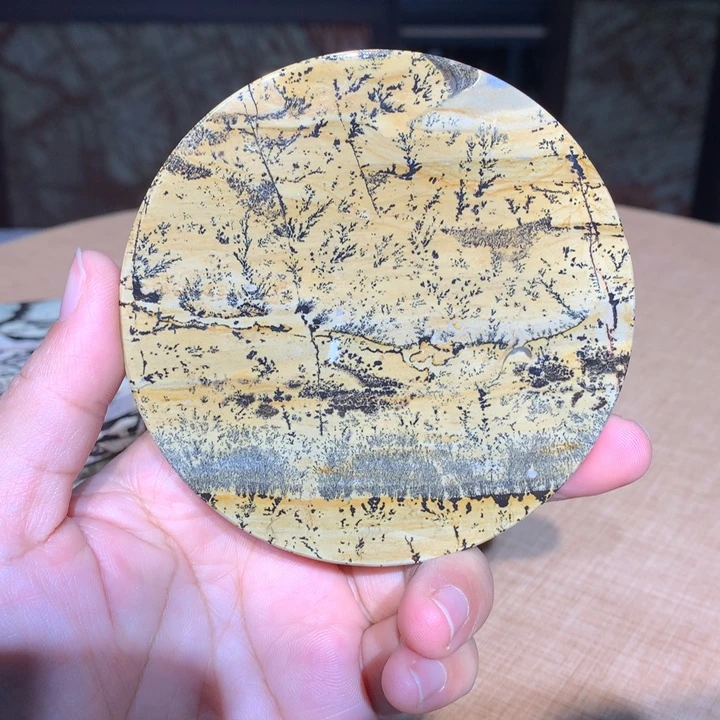 ，广西国画石摆件，收藏观赏