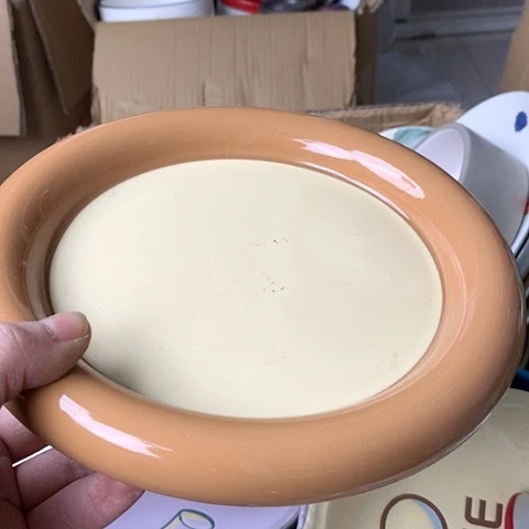 盘陶瓷制品满25拼单发货默认微瑕