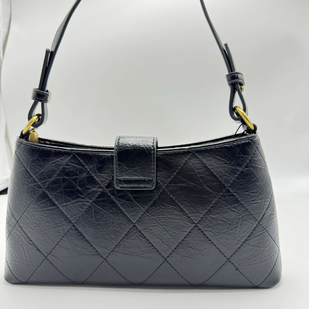 【南沙瑞熙】SKL-68125-X黑色轻奢小众设计感时尚百搭女士包包