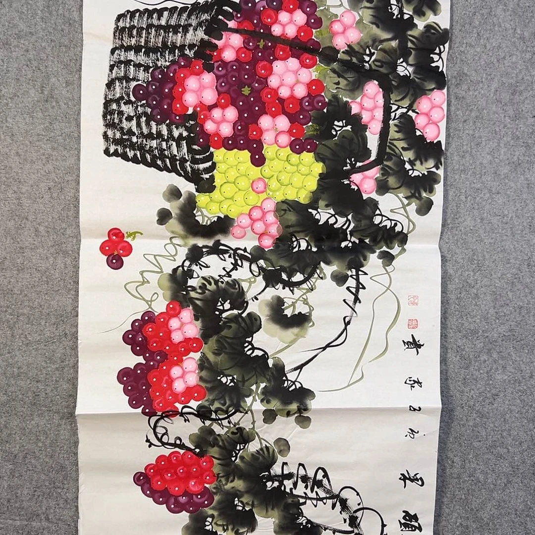 国画615 花鸟在此处飞翔也不太可能