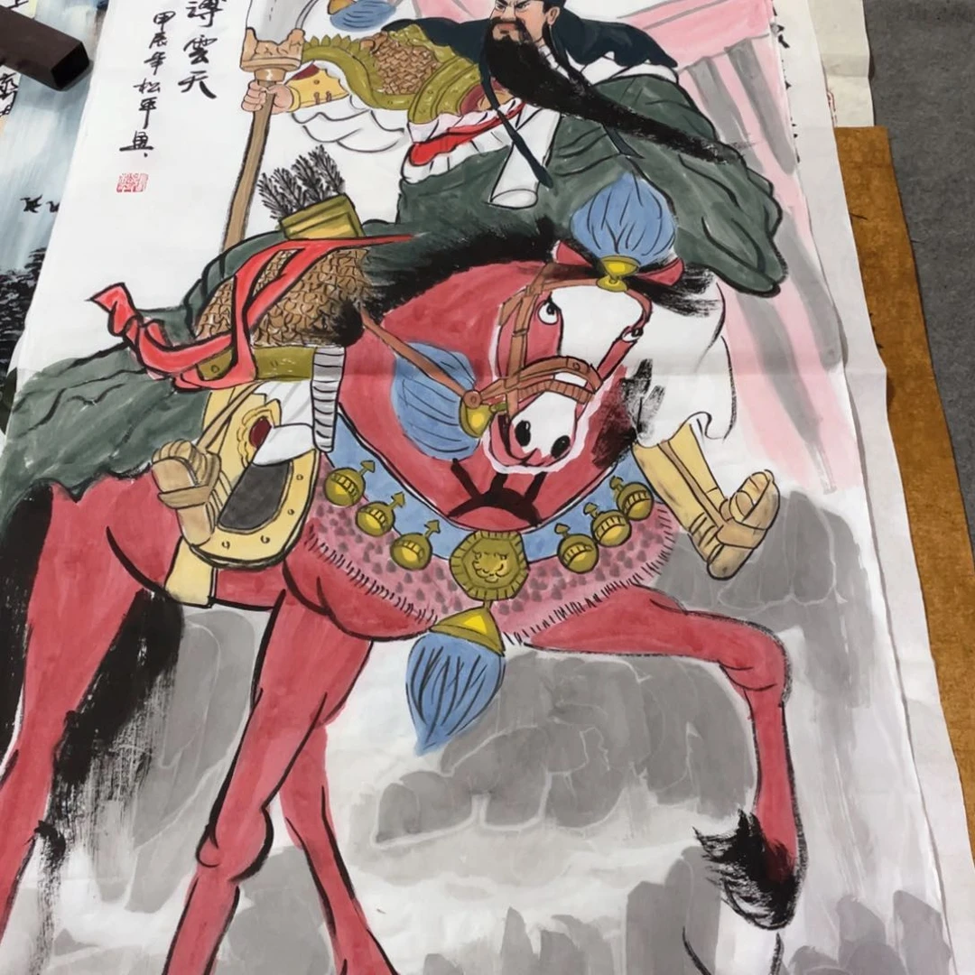 国画 国画作品画心一张