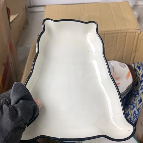 盘陶瓷制品满25拼单发货默认微瑕