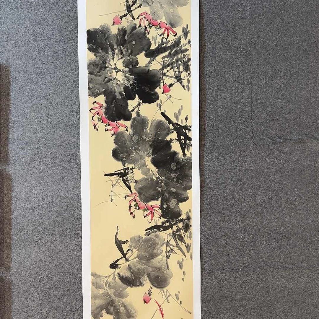 国画邢坤老师手绘作品