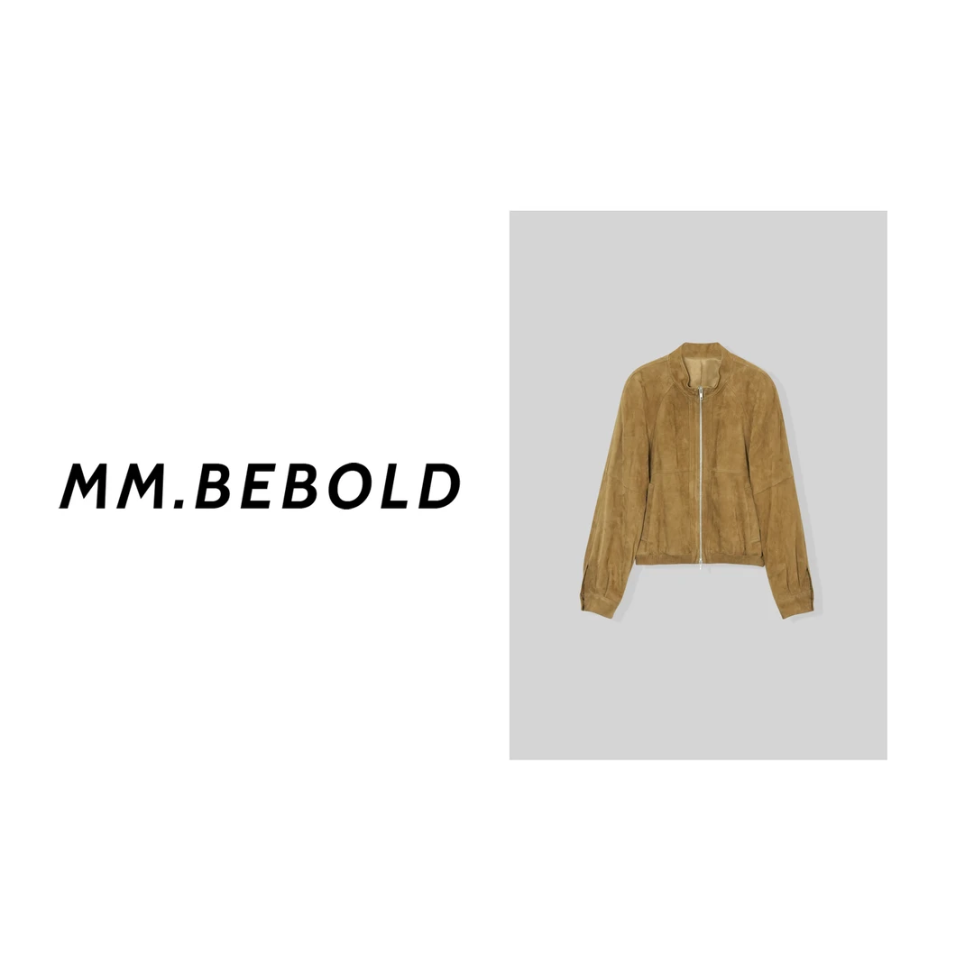 【妙姐精选】秋落 美式复古高级感皮外套MO101-1