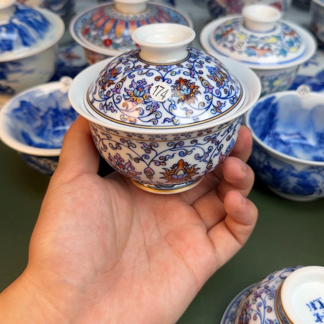 彦祖纯手工手绘茶具174