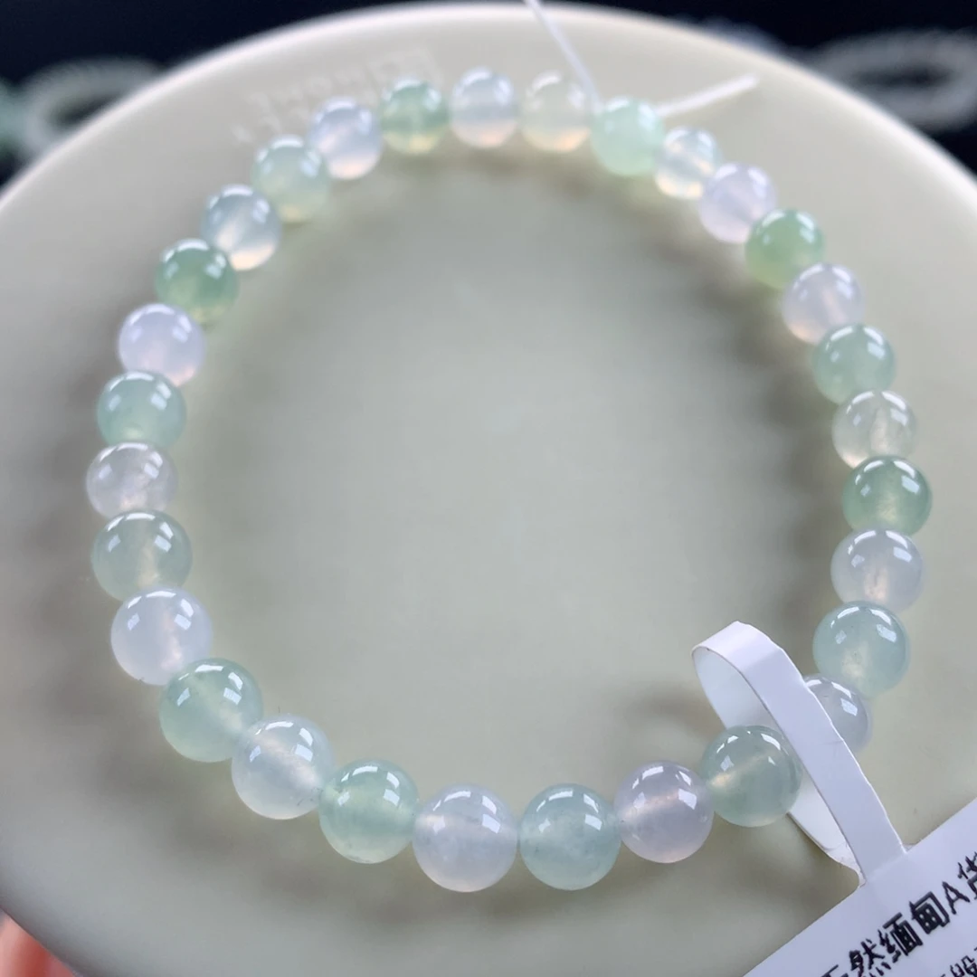 翡翠未镶嵌手链卡6