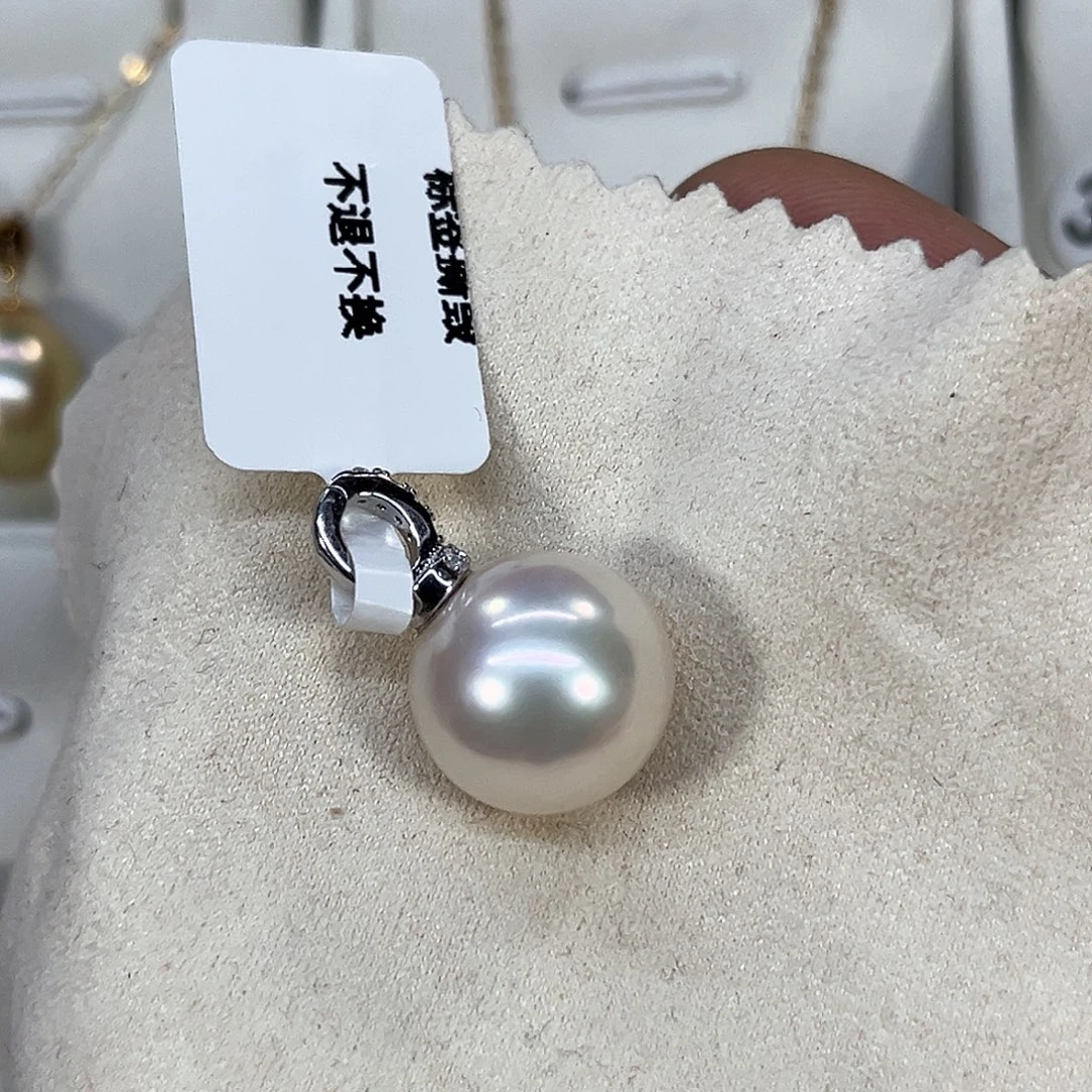 淡水珍珠颈饰银S925镶嵌