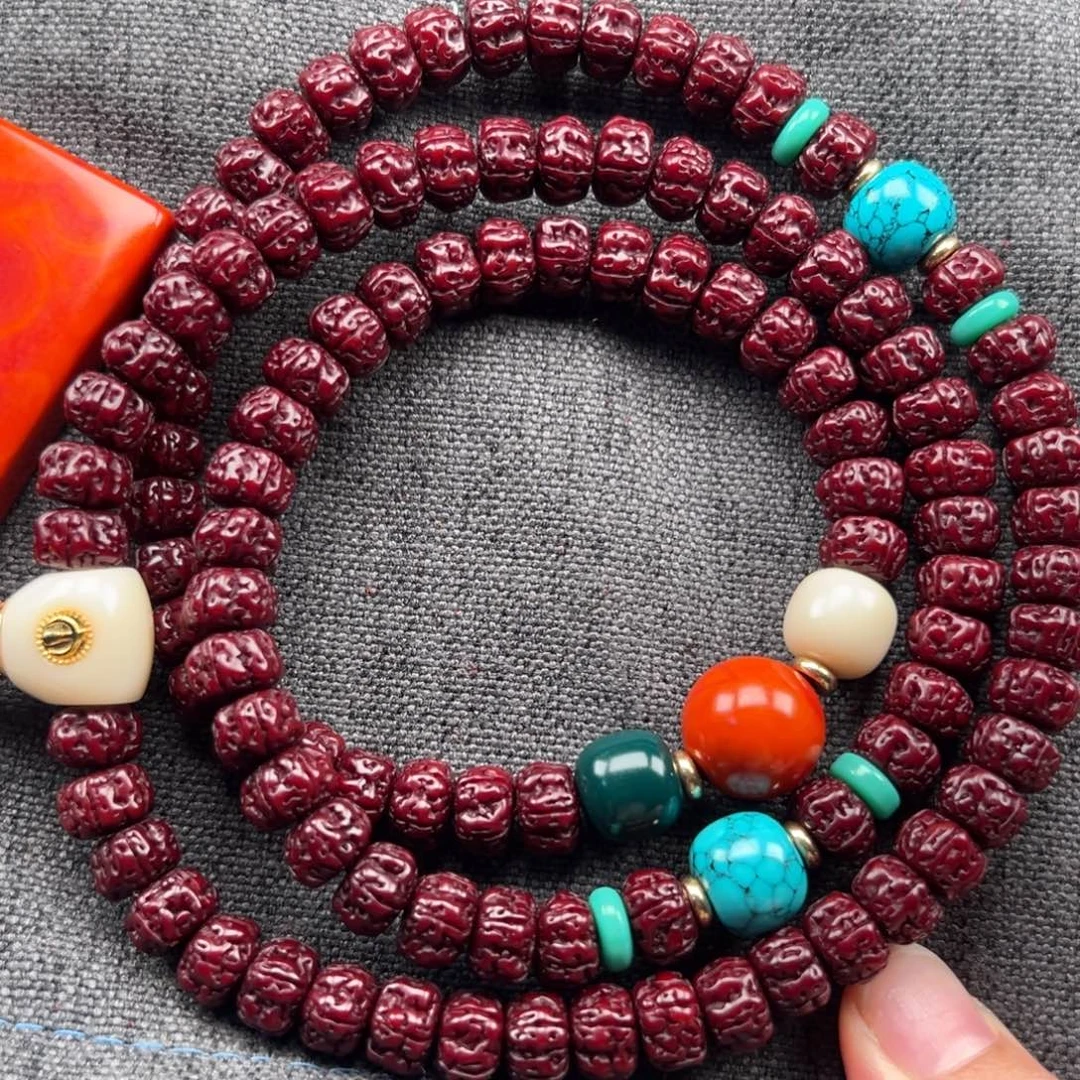 金刚菩提吊坠黑金