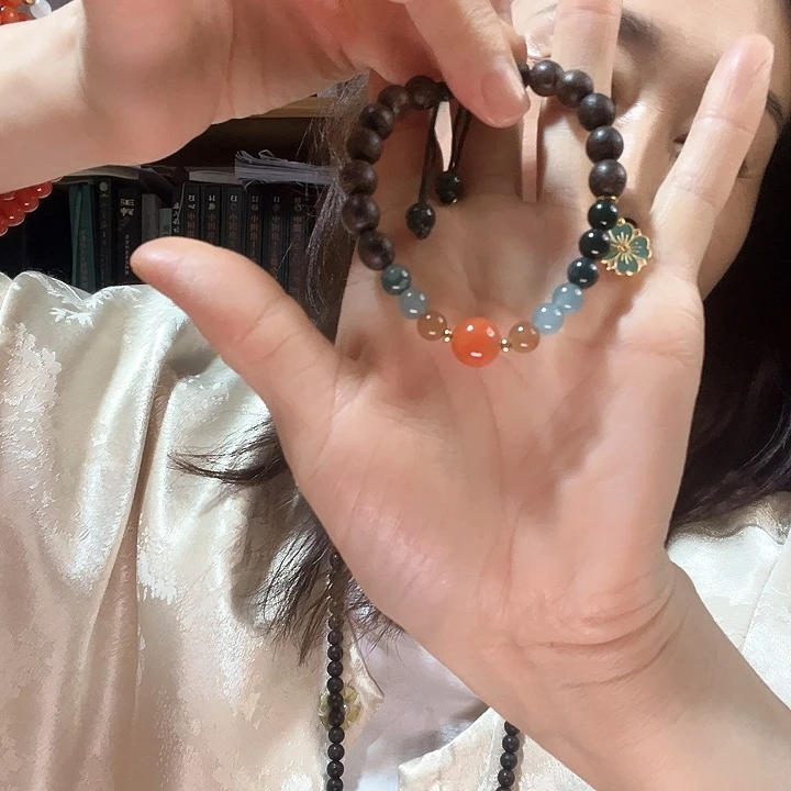 大理石磁石手链项链手链