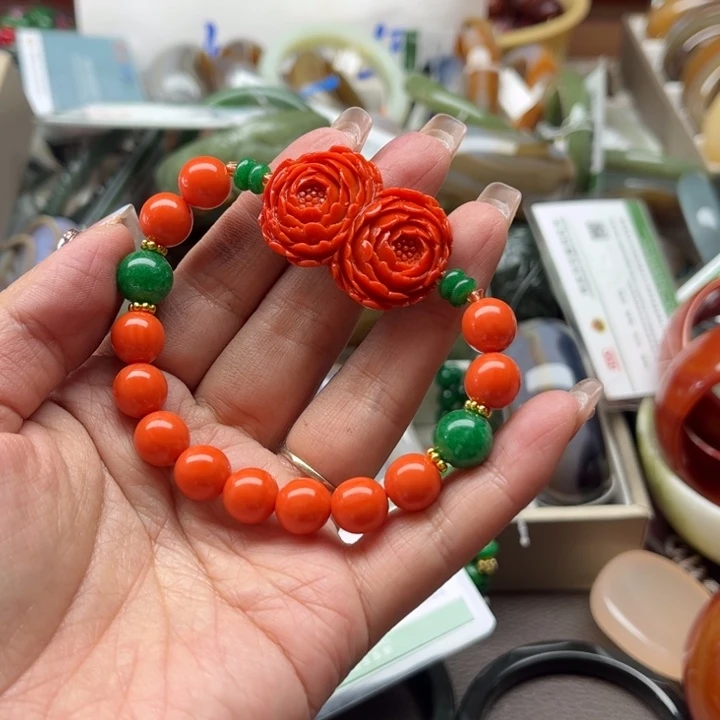 石英质玉手链未镶嵌