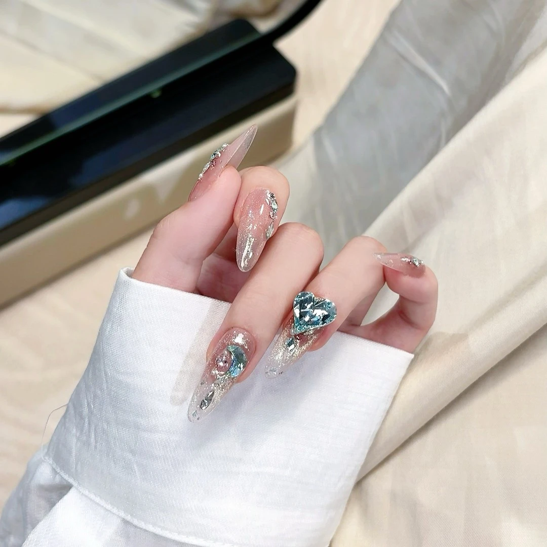 【星月神话】MAOMAO·华子歪心重工纯手工穿戴甲美甲穿戴甲片美甲