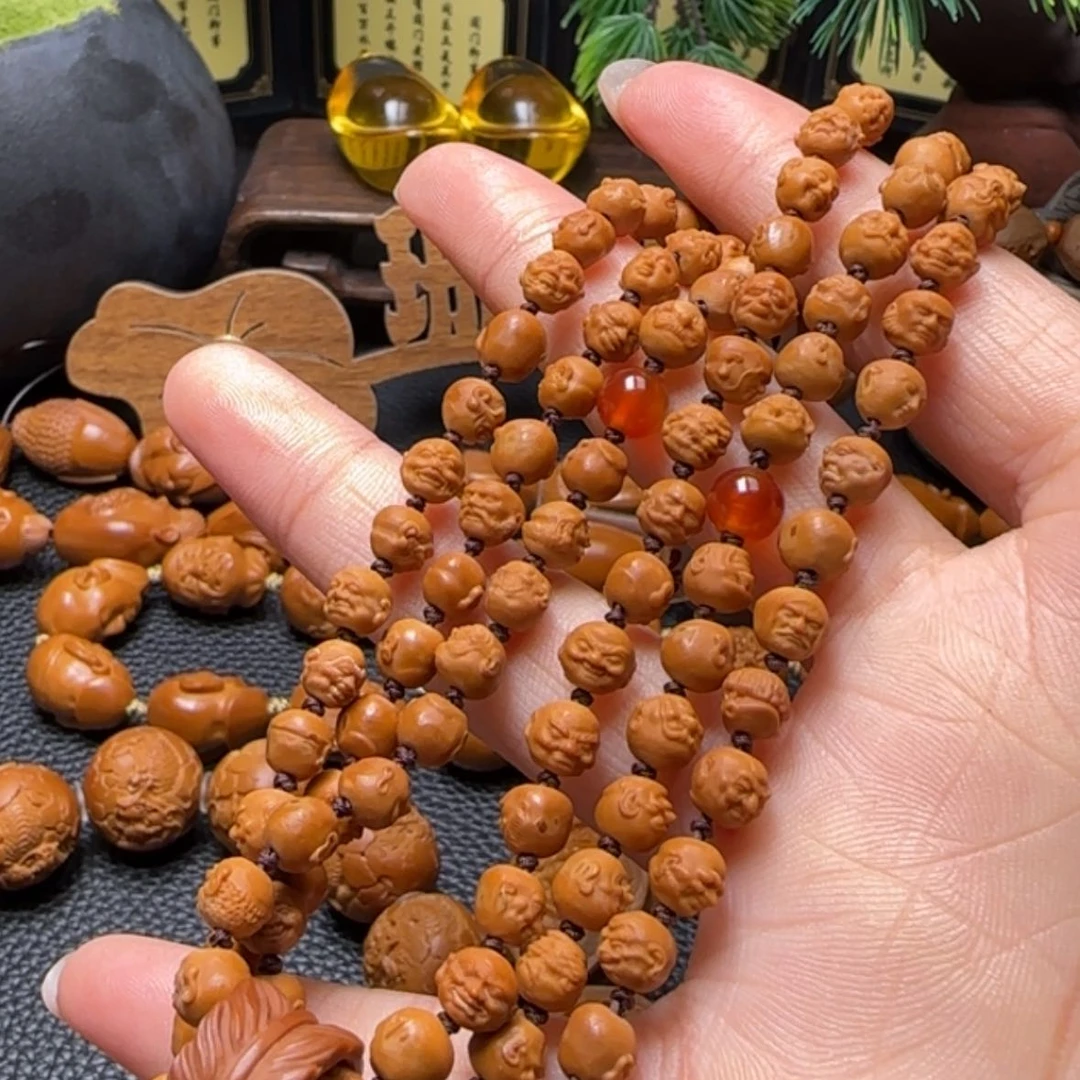 【闪购商品】橄榄核手串核尖108罗汉