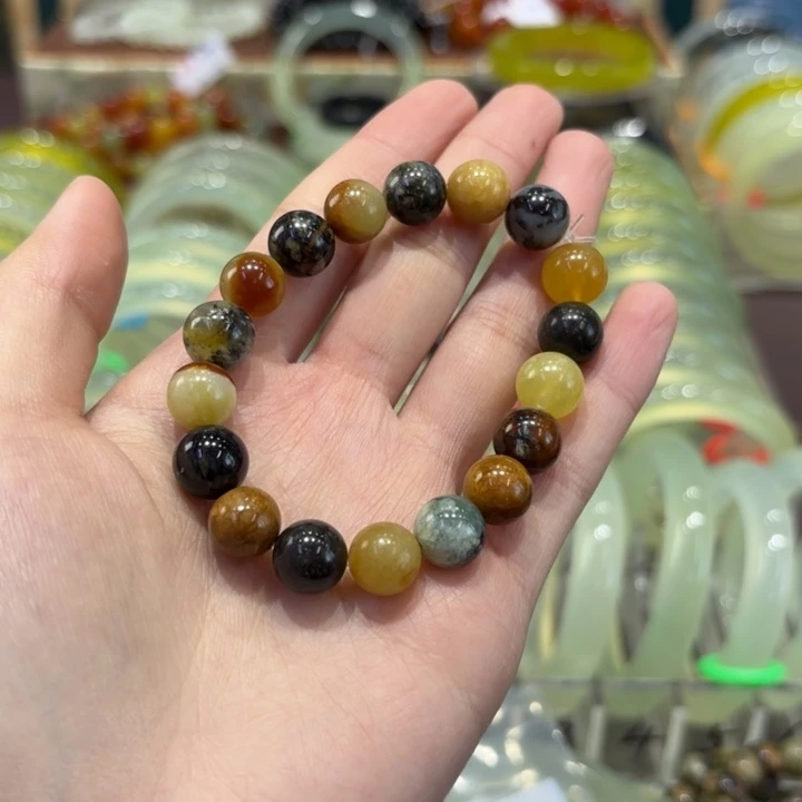 冰***娃岫玉未镶嵌手镯天然