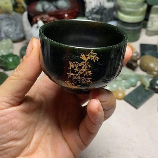 未镶嵌和田玉（糖玉）珠宝半成品