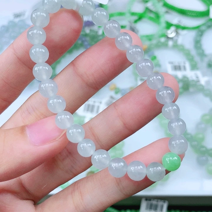 未镶嵌手链翡翠翡翠