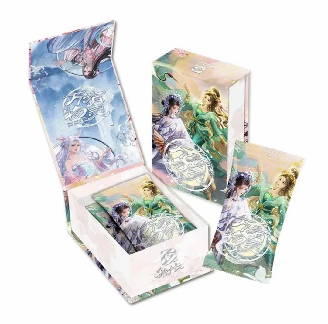 【趣卡社】万物有灵-第四弹-花间竹梦收藏卡牌盲盒（泡泡代拆）