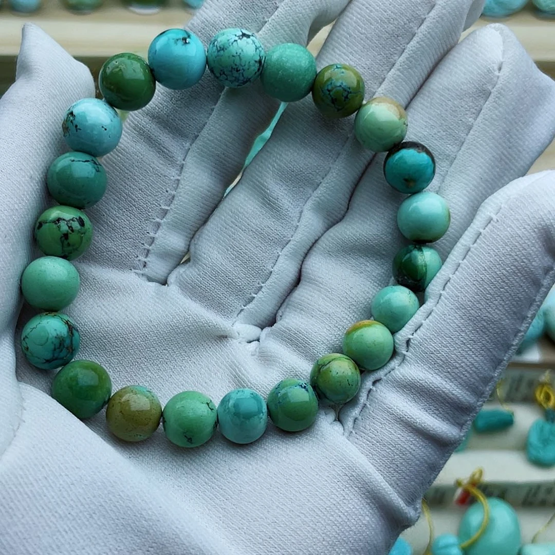 未镶嵌绿松石珠宝半成品