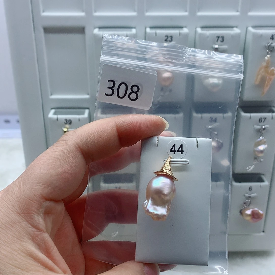 吊坠(不含链)淡水珍珠合金