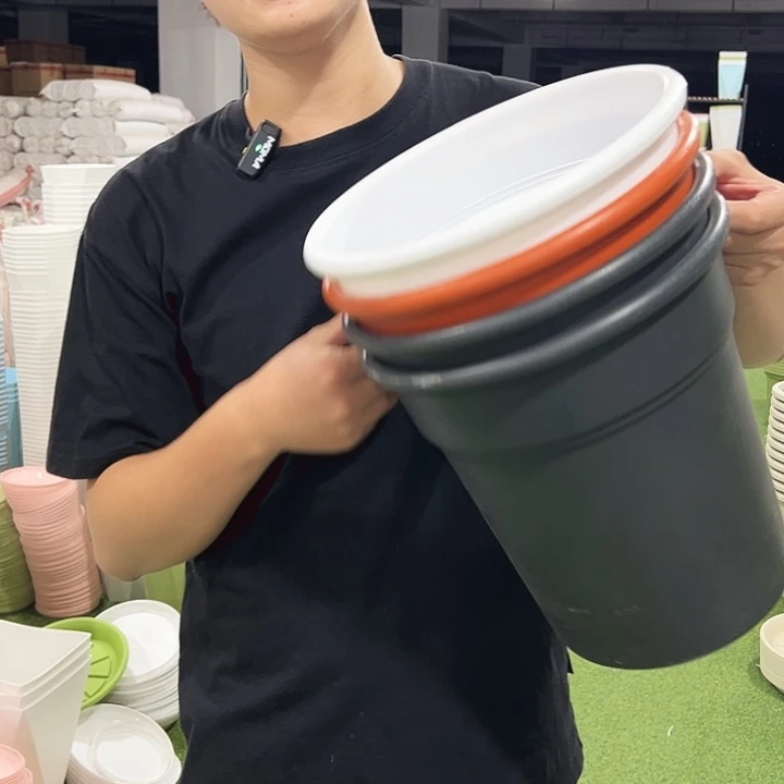 翻边口26高28陶红色4只无托