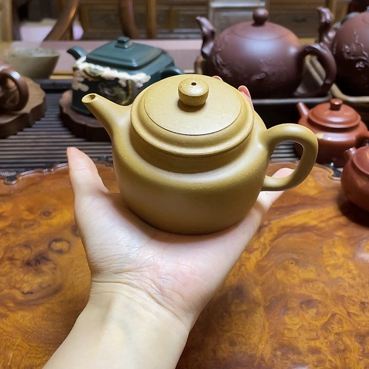 茶壶紫砂全手工打造