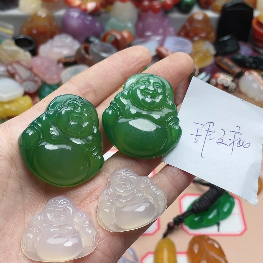 玛瑙/玉髓颈饰合金木*啊