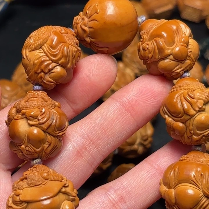 猪***儿手串/手链橄榄核手串