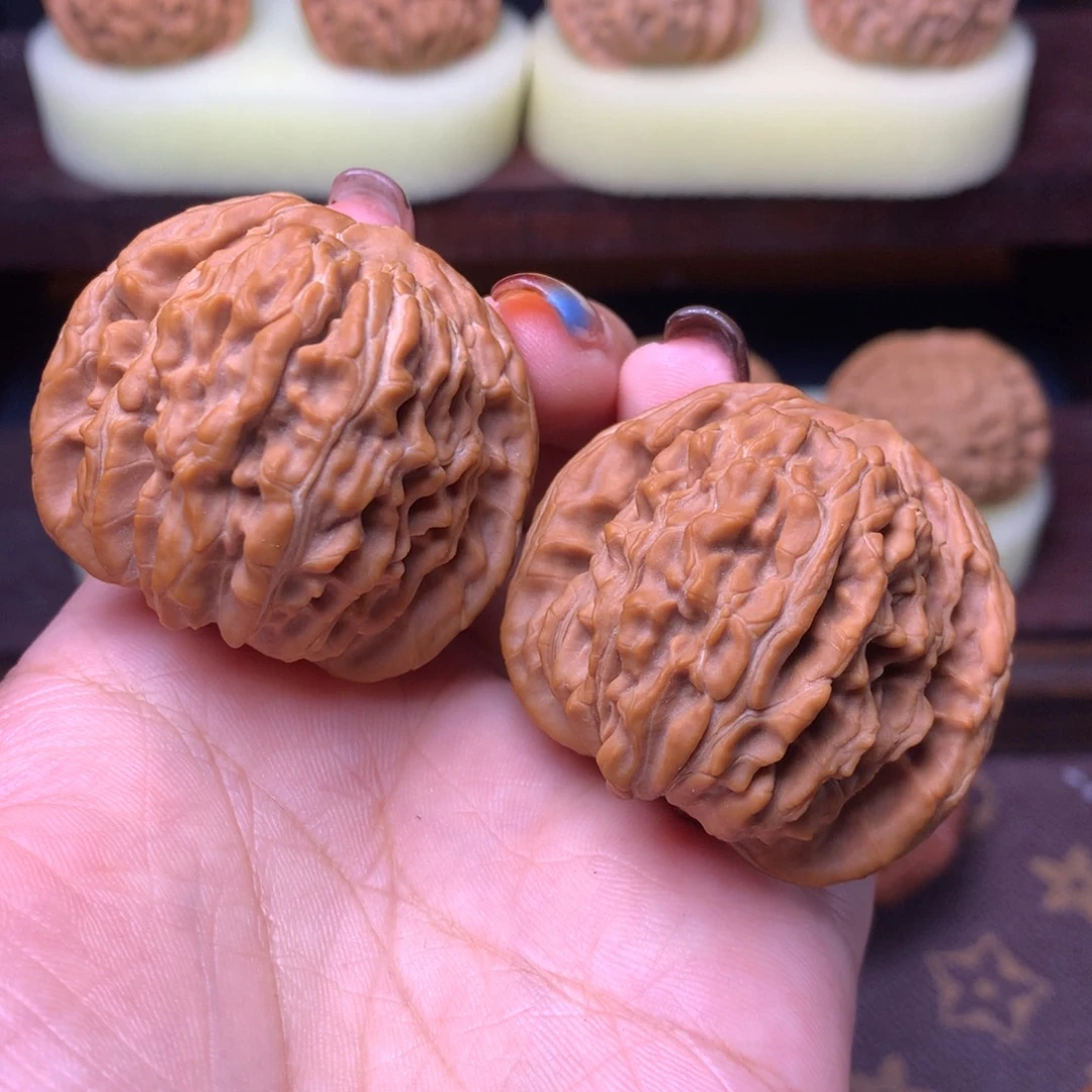把件文玩核桃42四座楼