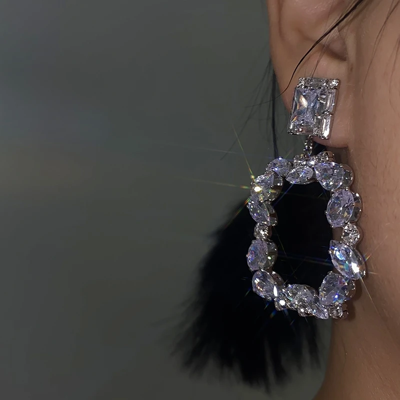 铜合金耳饰 S129★ 梵希曼 设计感耳环