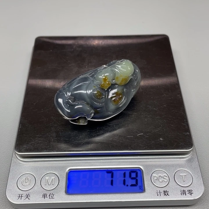 吊坠(不含链)未镶嵌和田玉江****人