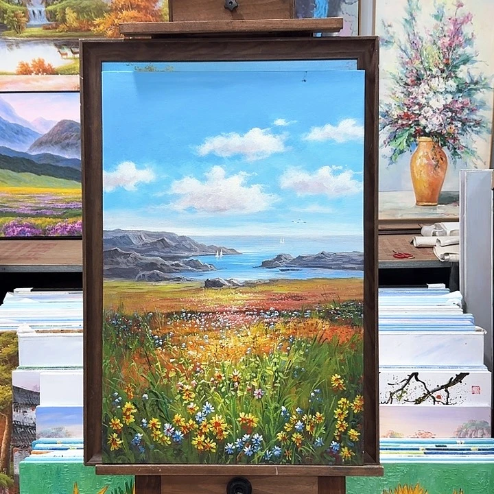 油画6090油画作品展作品展作品集展