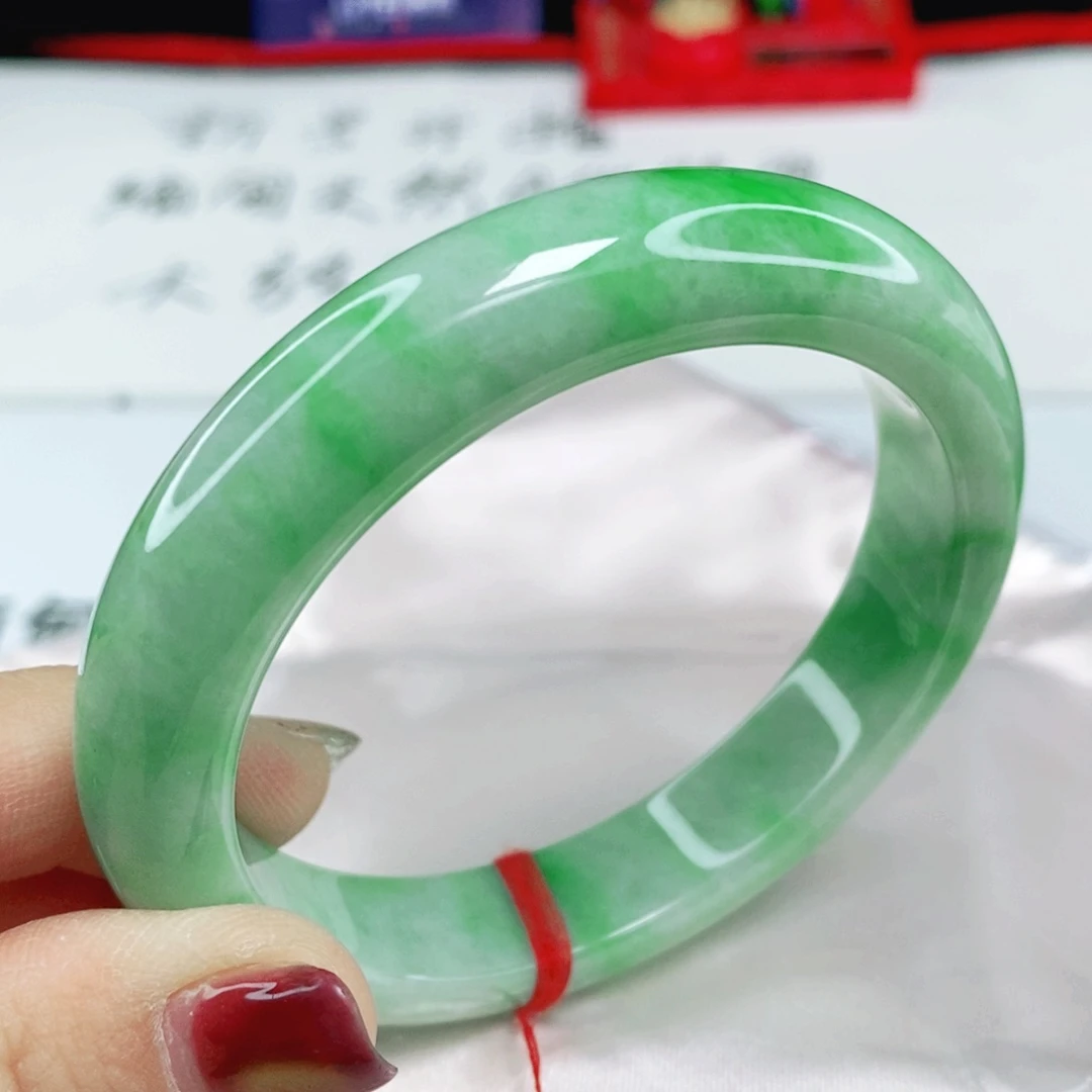 未镶嵌手镯翡翠圈口56