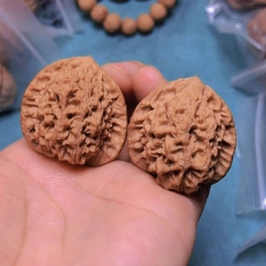【闪购商品】核桃把件35蚂蚁沟全品