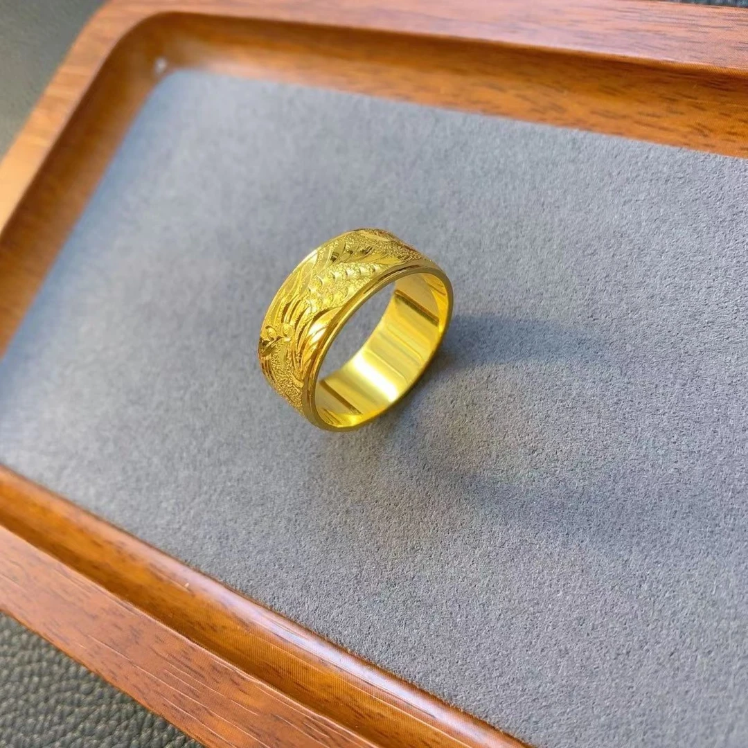 合金戒指 龙凤戒指点进选圈口