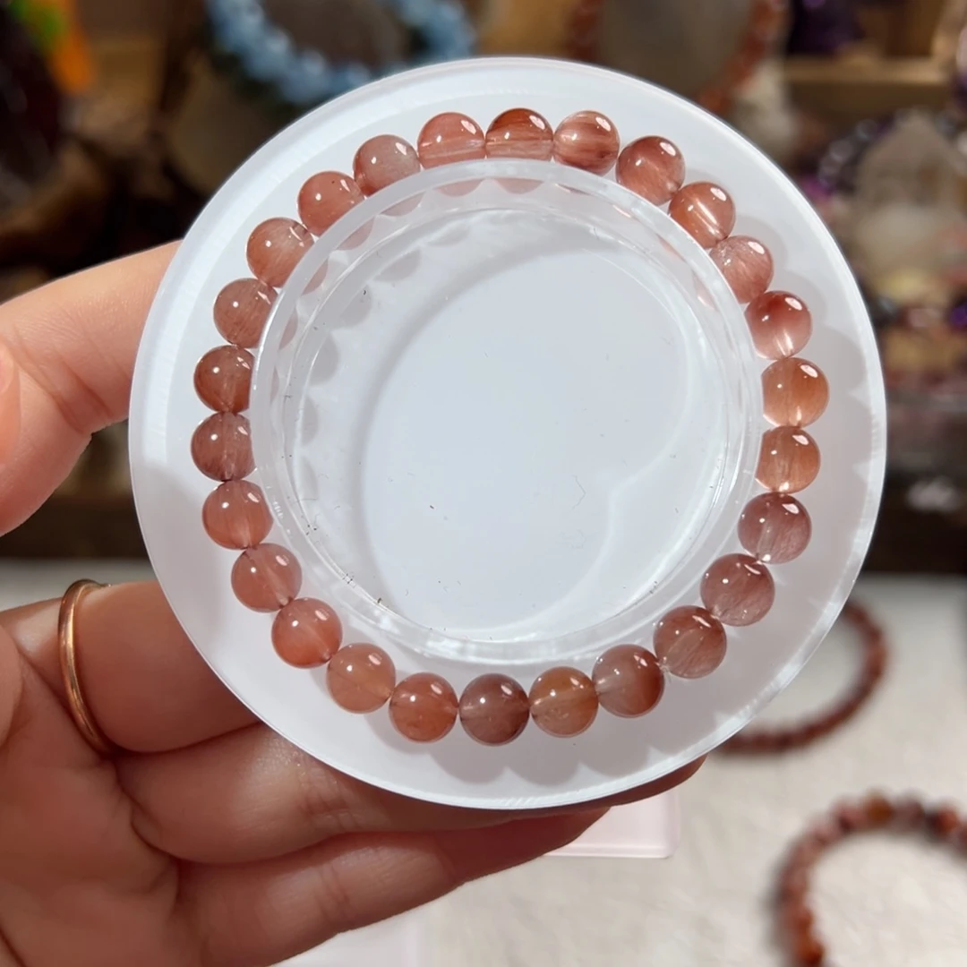 发晶手串未镶嵌晴**…红兔毛