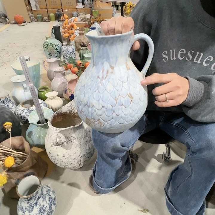 陶摆件景德镇陶瓷花瓶工厂