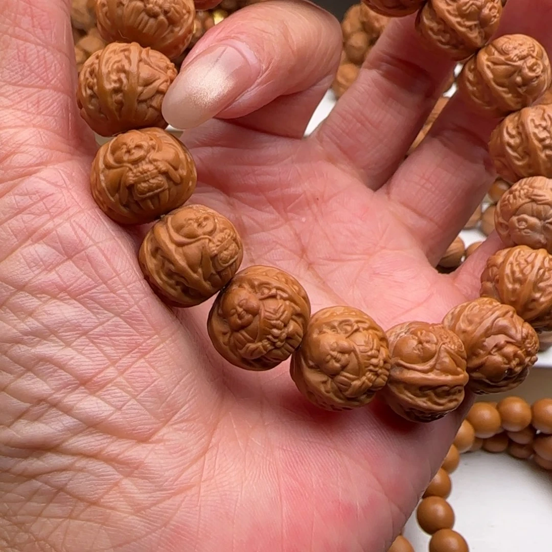 猴头核桃吊坠全品八棱二仙16