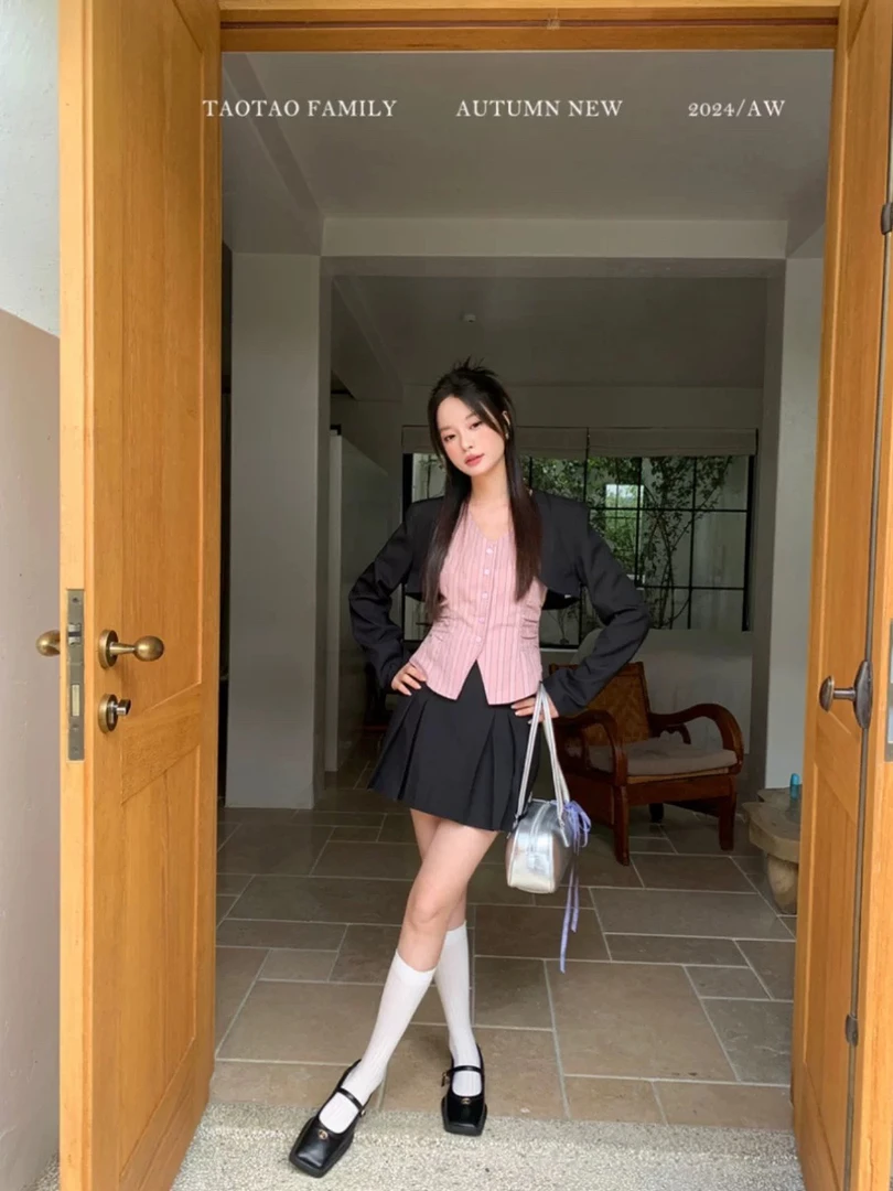 御姐3件套上衣➕吊带➕短裙