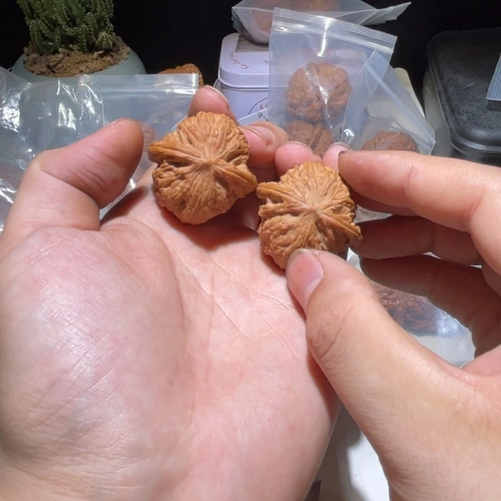 刘***淘吊坠文玩核桃36全品磨盘