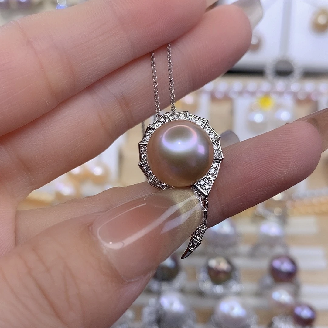 合金颈饰淡水珍珠